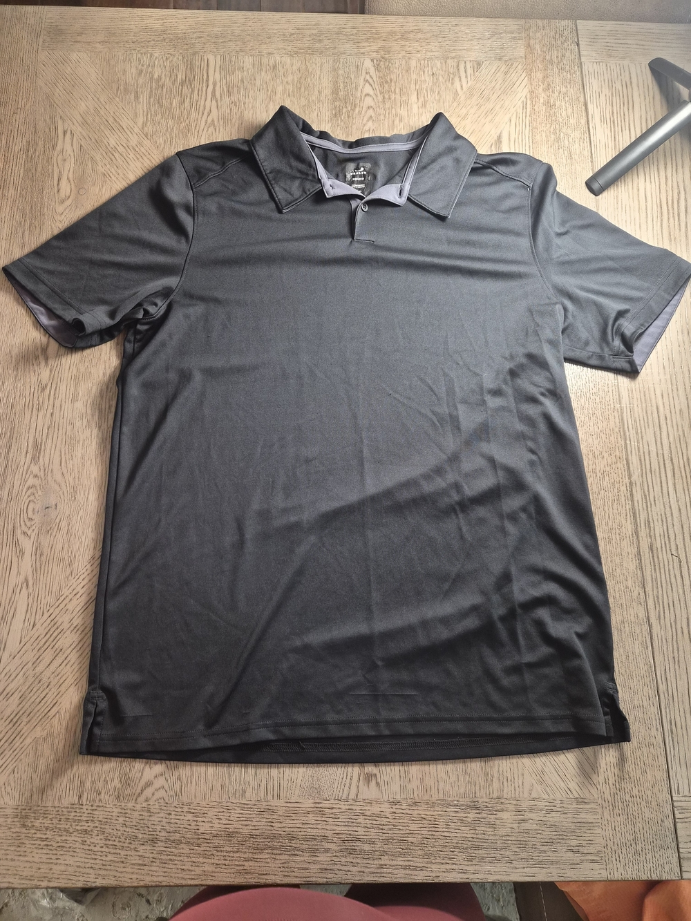Oakley Men's Short Sleeve Polo - Dark Gray